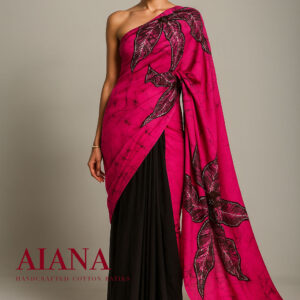 The Handcrafted Batik Cotton Saree by AIANA
