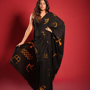 The Handcrafted Batik Cotton Saree by AIANA
