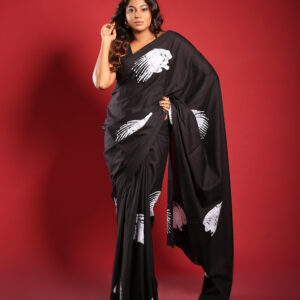 The Handcrafted Batik Cotton Saree by AIANA