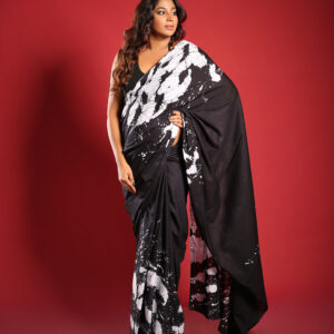 The Handcrafted Batik Cotton Saree by AIANA