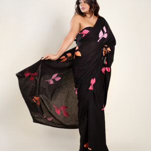 Handpainted Cotton Saree by AIANA