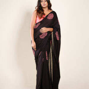Handpainted Cotton Saree by AIANA