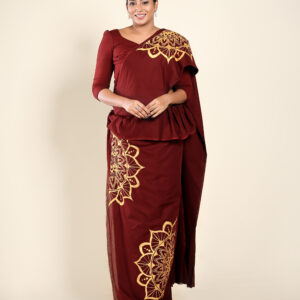 Handpainted Cotton Saree by AIANA