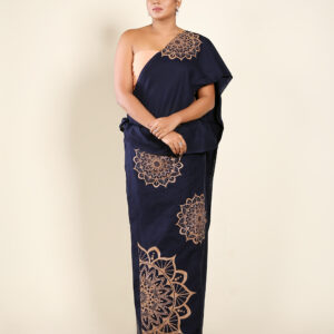 Handpainted Cotton Saree by AIANA