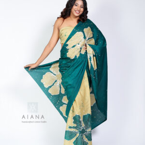 The Handcrafted Batik Cotton Saree by AIANA