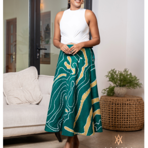Handcrafted batik skirt